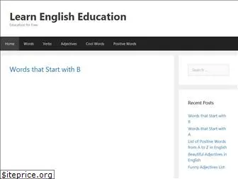 learnenglisheducation.com