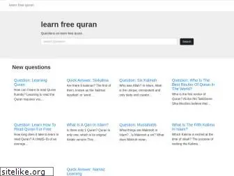 learnfreequran.com