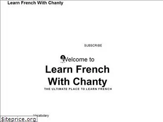 learnfrenchwithchanty.com