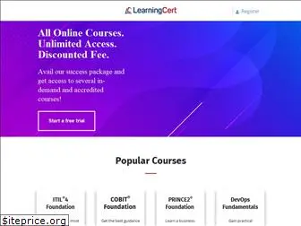 learningcert.com