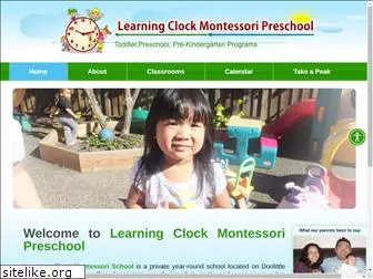learningclockmontessori.com