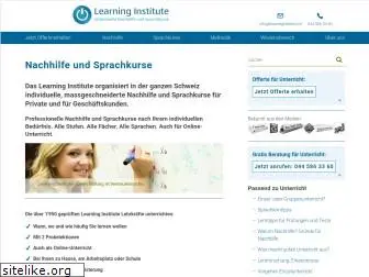 learninginstitute.ch