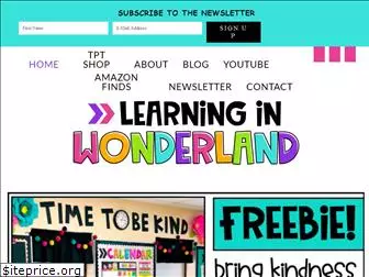 learninginwonderland.com