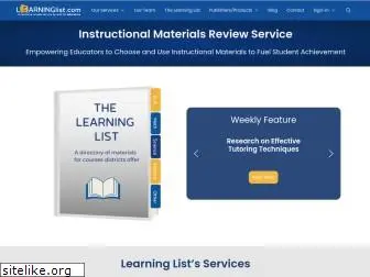 learninglist.com