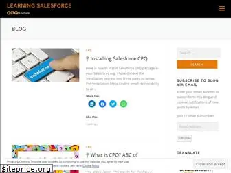 learningsalesforcecpq.com