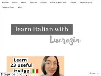 learnitalianwithlucrezia.blog