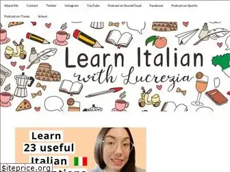 learnitalianwithlucrezia.org