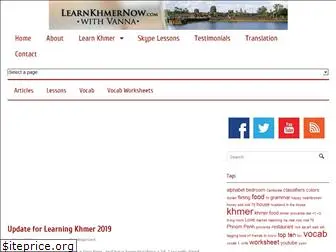 learnkhmernow.com