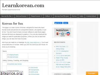 learnkorean.com