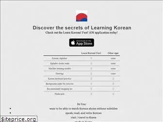 learnkoreanapp.com