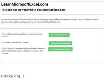 learnmicrosoftexcel.com