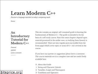 learnmoderncpp.com