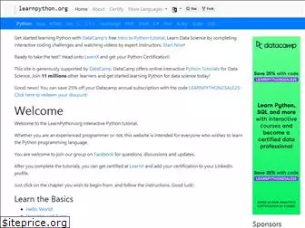learnpython.org