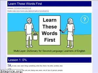 learnthesewordsfirst.com