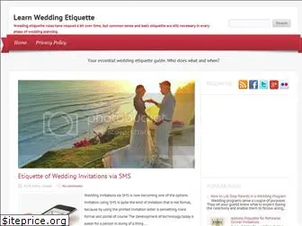 learnweddingetiquette.blogspot.com