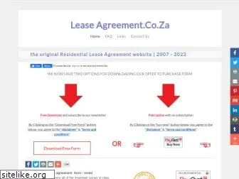 leaseagreement.co.za