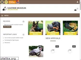 leather-dog-muzzles.com