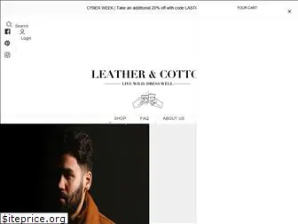 leatherandcotton.com