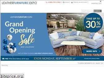 leatherfurnitureexpo.com