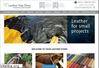 leatherhidestore.com