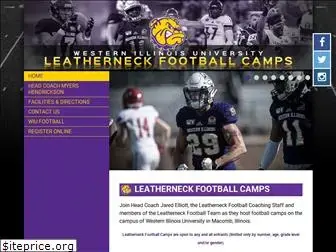 leatherneckfootballcamps.com
