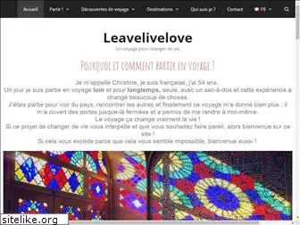 leavelivelove.com