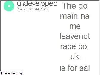 leavenotrace.co.uk