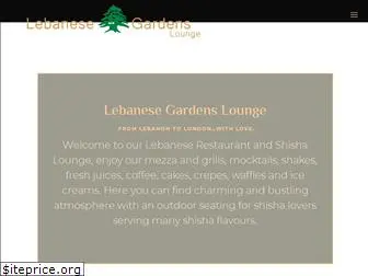 lebanesegardenslounge.com