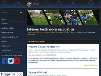 lebanonyouthsoccer.com