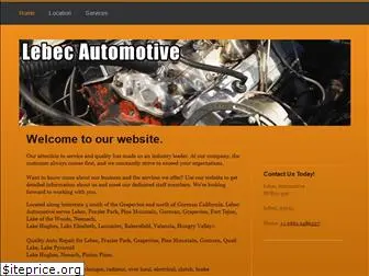 lebecautomotive.com
