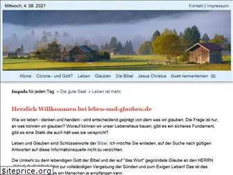 www.leben-und-glauben.de website price