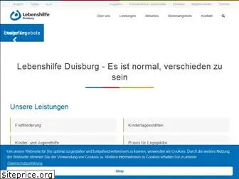 lebenshilfe-duisburg.de