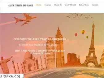 lebentravels.com