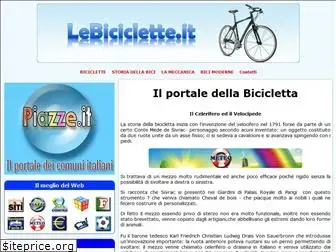 www.lebiciclette.it