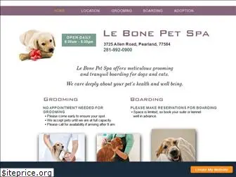 lebonepetspa.com