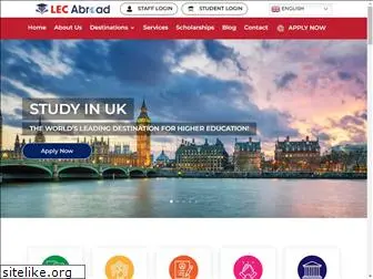 lecabroad.com