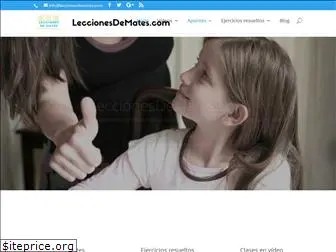 leccionesdemates.com