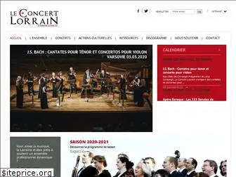 leconcertlorrain.com