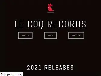 lecoqrecords.com