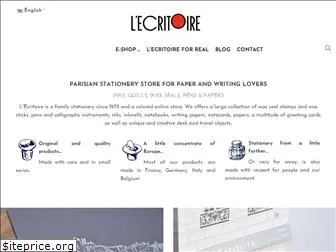 lecritoireparis.com