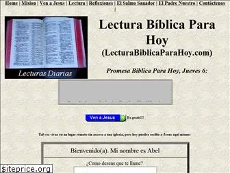 lecturabiblicaparahoy.com