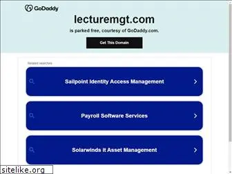 lecturemgt.com