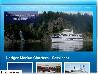 ledgermarinecharters.com