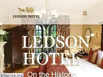 ledsonhotel.com