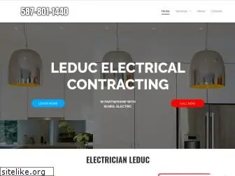 leducelectricalcontracting.com