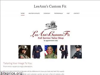 leeannscustomfit.com