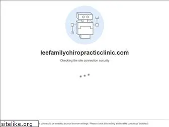 leefamilychiropracticclinic.com