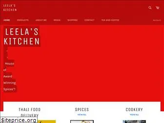 leelaskitchen.co.uk