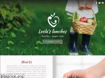 leelaslunches.com