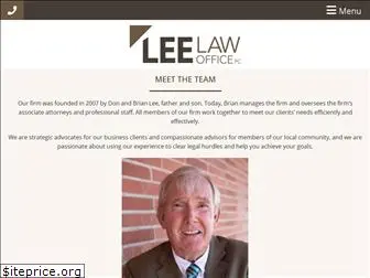 leelawofficepc.com